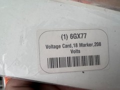 Brady Voltage Marker Tag Cards 6GX76/6GX77/6GX79/6GX80/6GX95/6GX84 (Lot of Many)