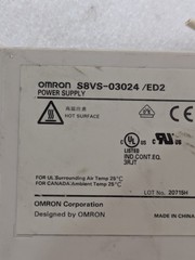 OMRON S8VS-03024 S8VS-03024 /ED2 50/60Hz AC100-240V0.9A POWER SUPPLY