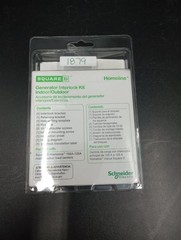 Homeline Square D Generator Interlock Kit Indoor/Outdoor HOMCRBGK1C 100-125A