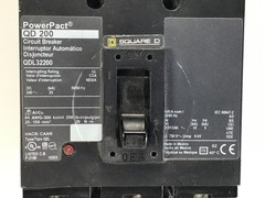 Square D QDL32200 Circuit Breaker Power Pact 200 POWERPACT AU/Cu TYPE Q2L