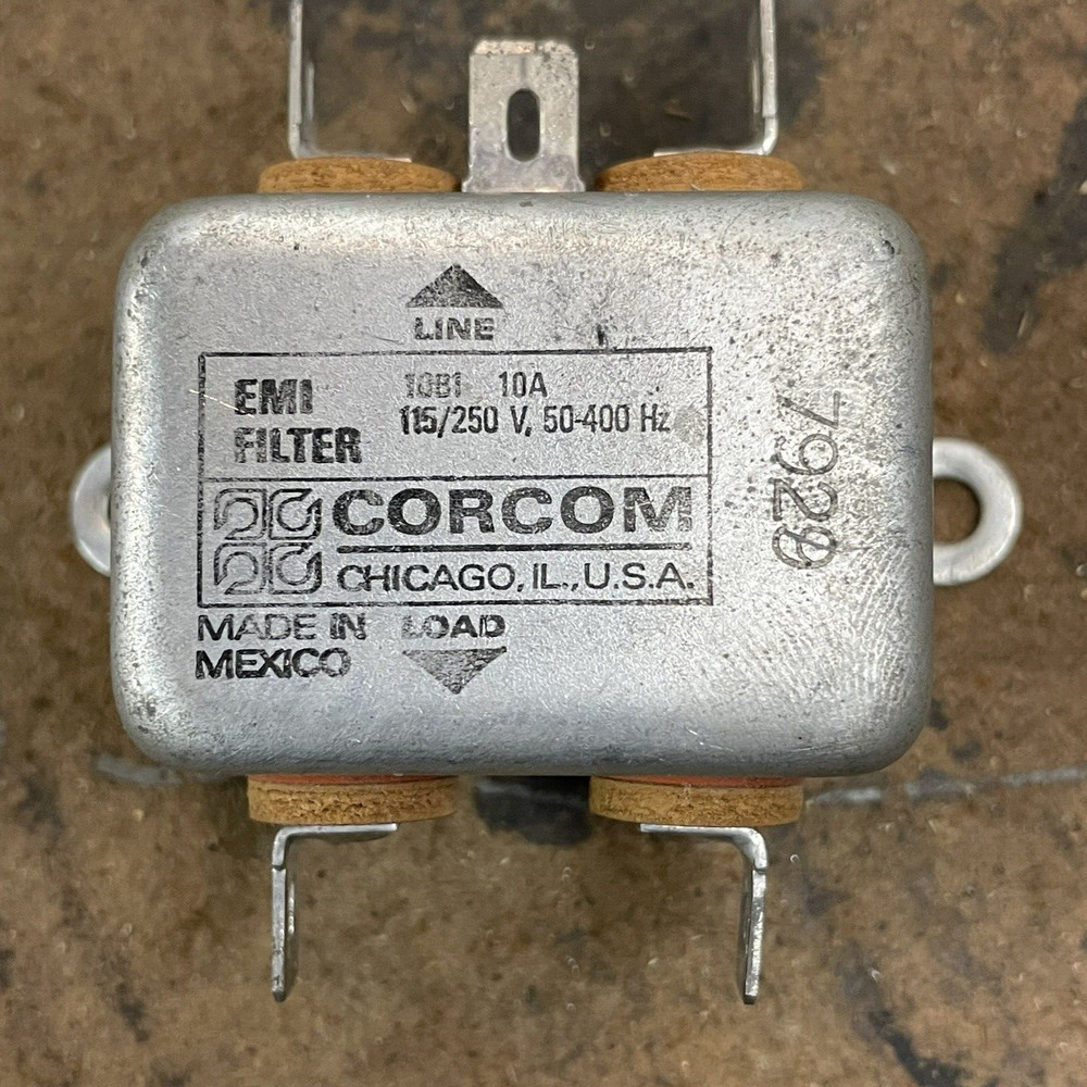 CORCOM 10B1 EMI Filter NOS 10A 50-400HZ
