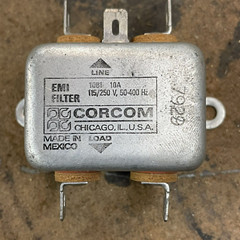 CORCOM 10B1 EMI Filter NOS 10A 50-400HZ