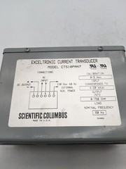 Scientific Columbus CT510PAN7 Exceltronic Current Transducer Gray 0-750 Ohm 60Hz