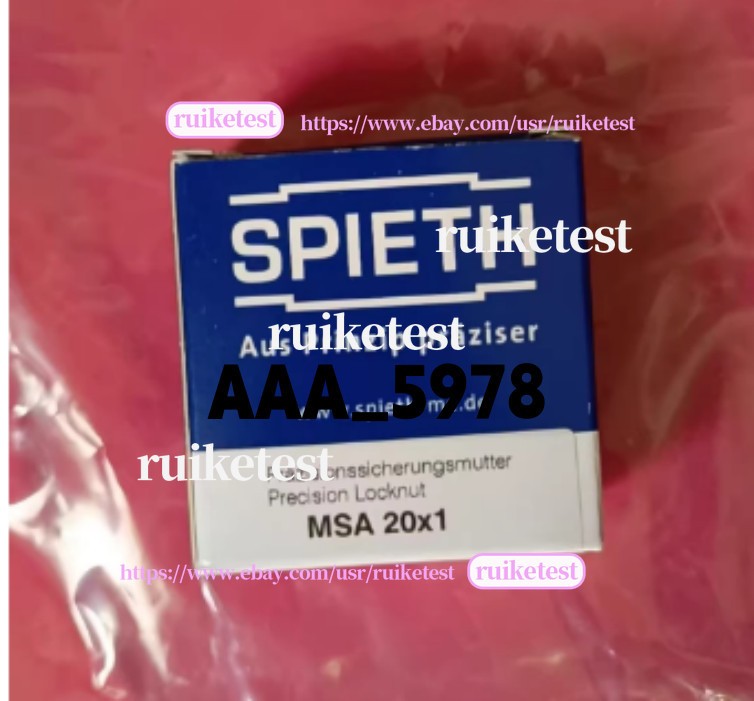 MSA 20X1 SPIETH nut MSA20X1