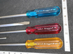 assorted Xcelite 3 screw drivers electronics 5 nut drivers vintage great!