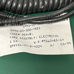 UNICOR ~ SM-D-937438 ~ BRANCHED ELECTRICAL CORD ASSEMBLY