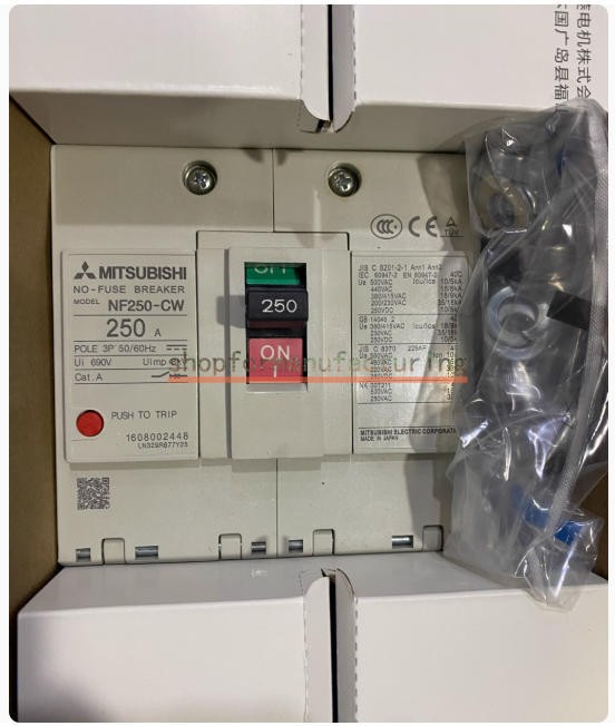 1PCS New Mitsubishi Circuit Breaker NF250-CW 3P 250A Air Switch