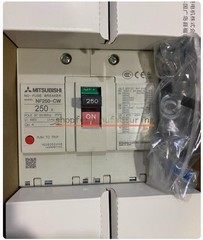 1PCS New Mitsubishi Circuit Breaker NF250-CW 3P 250A Air Switch