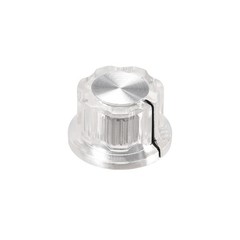 6.4mm Shaft Hole Potentiometer Control Rotary Knobs Effect Pedal Knobs Clear