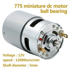 775 High Power DC Motor 12V 24V 12000 RPM High Torque Ball Bearing Motor DIY