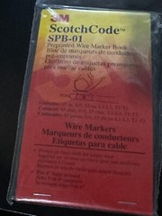 3M SPB-01 SCOTCH CODE 45 EA 0-9, 15 EA L1-L3, T1-T3