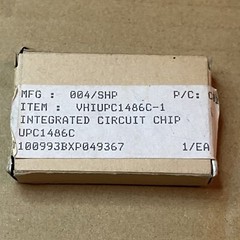 Sharp Electronics Integrated Circuit VHIUPC1486C-1 002-573-1184 – QTY: 1
