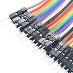 Hookup Wires10cm 15cm 20cm 21cm 30cm 40 cm M-M F-F M-F Breadboard DptJumper