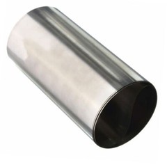 304 Silver Stainlesss Steel Fine Plate Sheet Hardware Foil Strip 0.1x100x1000mm