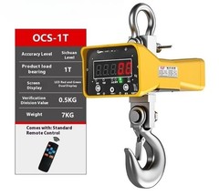 Electronic Crane Scale Hook Scale Overhead Crane Scale 1/2/3/5 Tons High Quality