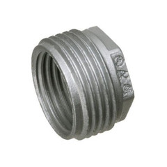Arlington 525, 1-1/4″ x 1/2″, Zinc, Hex Head, Rigid Con Reducing Bushing, 1 pc