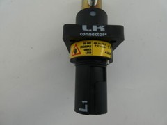 LK Connectors L1 Black Power Link Connector, 600V, 400A