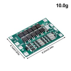 3S 13.6V 60A 18650 Li-ion Battery Charge PCB Protection Enhanced/Balanced Board