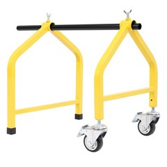 Universal Wire Spool Rack Holder on Wheel Dispenser Electrical Wire Pulling Rack