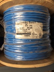 Electronic Cable 22AWG 2C pvc shielded. E111272cm/CL3 C (UL) CMH AWM 20253 8V