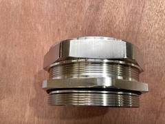 Agro 1000.75 Nickel Plated Brass M75 x 1.5 Cable Gland