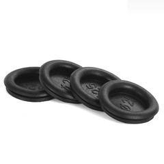 Black 14mm-200mm Rubber Grommet Firewall Hole Plug Electrical Wire Gasket Car Ki