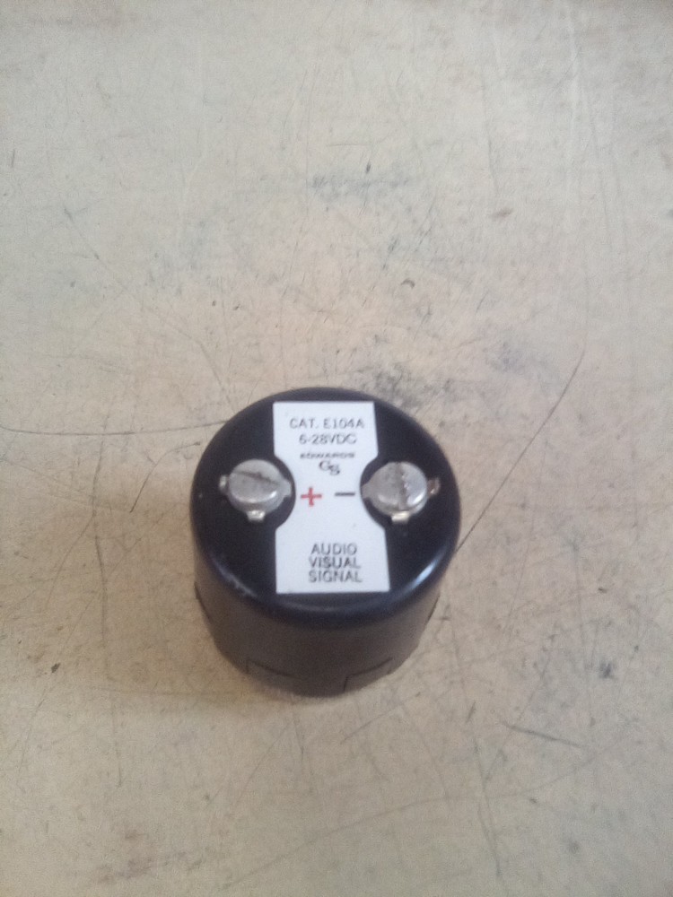 Edwards Signal E104A 6-28VDC Audio Visual Signal