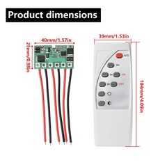6.4V 7.4V 11.1V 12V Solar Street Light Circuit Board Light Driver Control Board