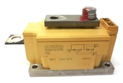 SINDOPOWER SEMIKRON THYRISTON DIODE MODULE SKKT 250/16E, SEMIPACK 3