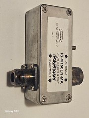 POLLYPHASER IS-MT50LN-MA RF EMP/LIGHTNING/SURGE PROTECTOR 2.1-2.6GHz @100W NM/NF