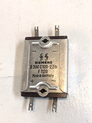 SIEMENS Bridge Rectifier, Model F 1120, 300 Volts, 120 mA, Made in Germany