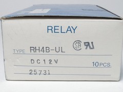 *Box of 10* Idec RH4B-UL Relay 12VDC LED Indicator – NEW Surplus!