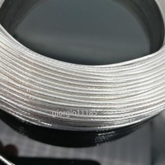 40 Feet 20 AWG High Temperature Polytetrafluoroethylene PTFE Silver Plated Wire