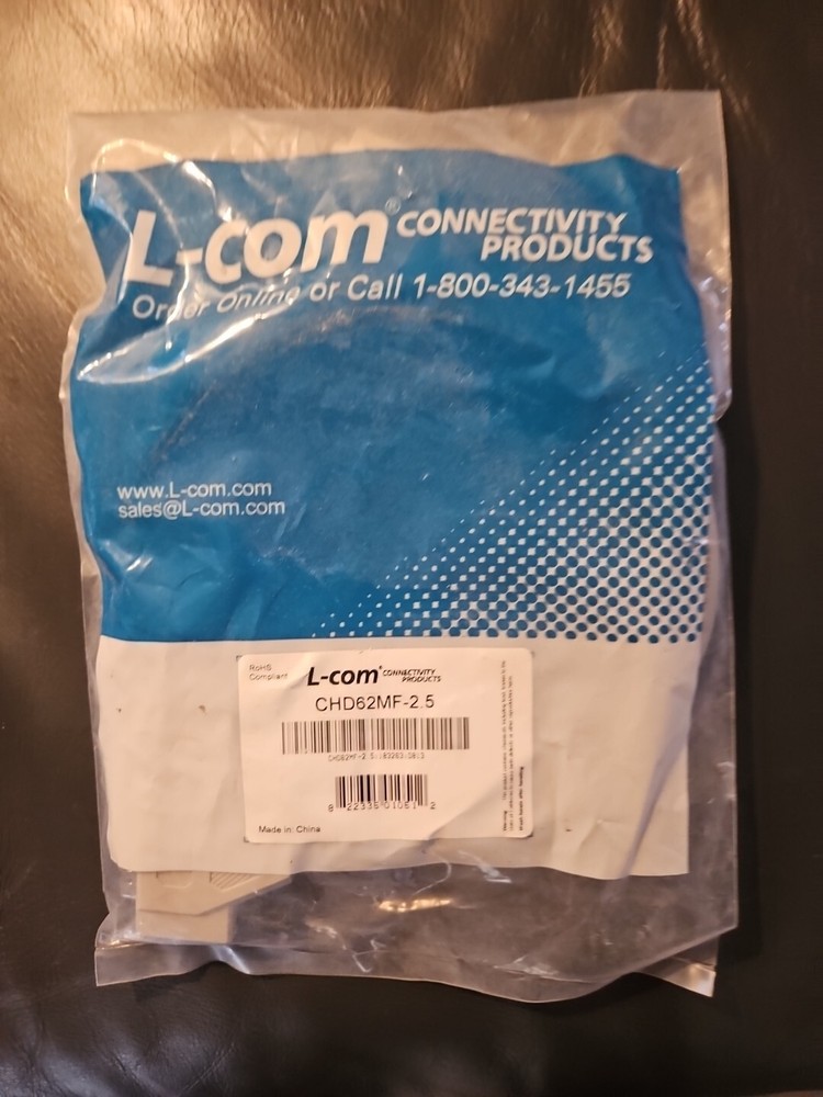 L COM CHD62MF-2.5 / CHD62MF25 (BRAND NEW)