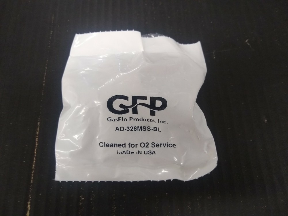 New, Gasflo Products, AD-326MSS-BL, Blank (blind) Plug, CGA-326