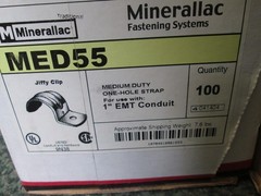 Minerallac Jiffy Clip MED55 *Box of 100* Size 1″ New Surplus