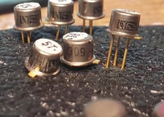 (3 Pcs)U309 JFET N-Channel Transistor U-309 Nat Semi / Siliconix