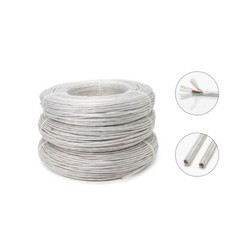 PTFE Silver Plated Shielded Wire Multicore Strand Copper Wire 2*0.15mm²~6*0.2mm²