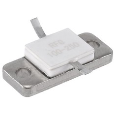 250Watt 100Ohm RESISTOR FLANGE MOUNTING 250 WATT 100 OHMS Beri Oxide9595