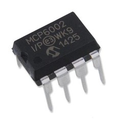 1PCS Microchip MCP6002-I/P MCP6002 + Socket – Dual 1 MHz Op Amp DIP-8 New IC
