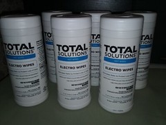 180 Total Solutions Electro Wet Wipes Eliminate Static Electronic Equipment 1449
