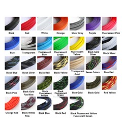 PET Nylon Braided Sleeve Tube 3 mm – 100 mm Width Car Audio Cable Wire Sleeving