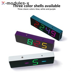 4Digit DIY Electronic Clock Kit LED Digital Clock Time Temperature Date Display