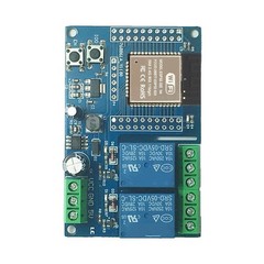 WROOM-32E Board Dual WiFi Relay Two Independent Channels Supports DC Up To 30V