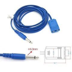 Valleylab REM Compatible ESU Patient Return Negative Plate Cable, 2PCS Pack