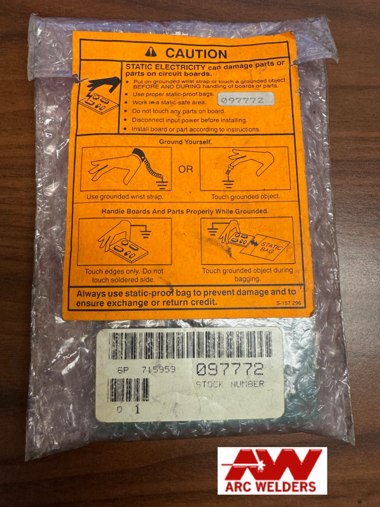 Miller Circuit Card Assembly Board 097772