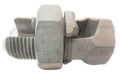 BLACKBURN 40H SPLIT BOLT CONNECTOR, LOT OF 4, 4/0 STR, 250MCM, 1 STR