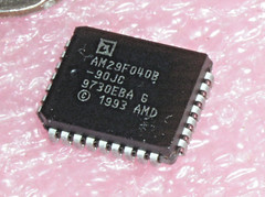 2 NEW AMD AM29F040B-90JC 5V CMOS FLASH 256K X 8 OTP 4 MBIT MEMORY IC PLCC-32 USA