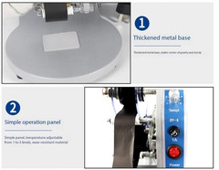 Date Ribbon Encoder Color Ribbon Manual Stamp Printer Coding Machine DY-8 220V