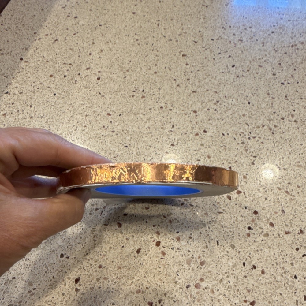 Copper Foil Tape Roll Adhesive Conductive Shielding EMI Stained Glass